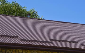 typical Cinder Hill corrugated roof uses